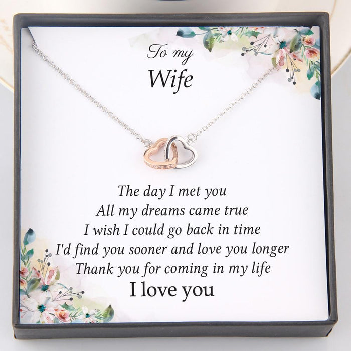 Interlocked Pendant Necklace