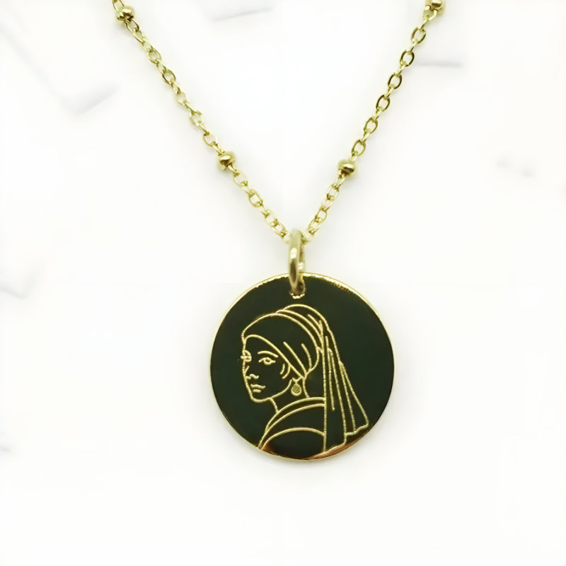 Minimal Design Artisanal Inspired Necklace