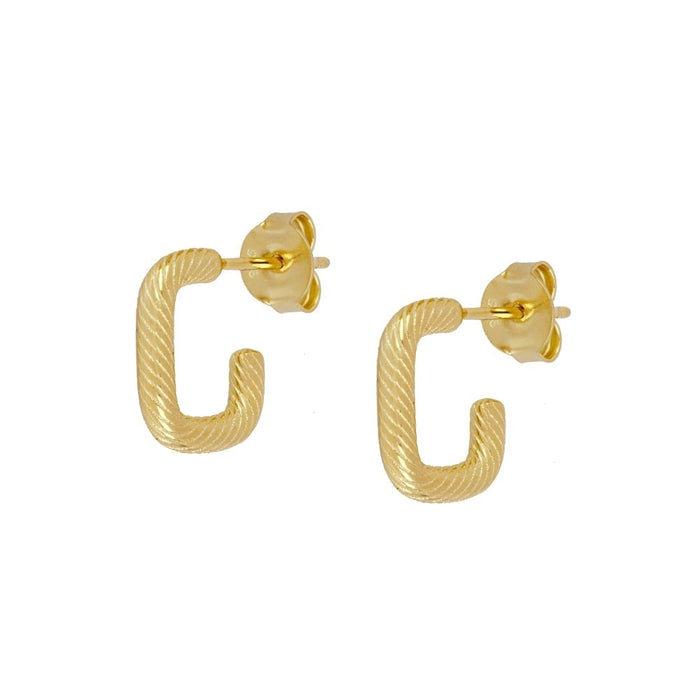 Gold And Silver Plated Earrings Set