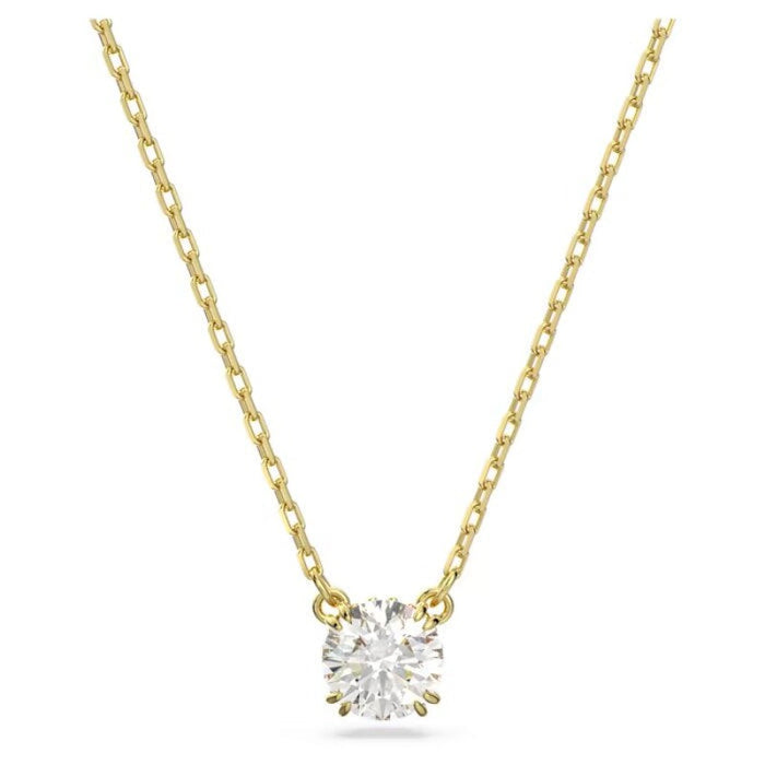 Crystal Charms Classic Necklace Pendant Jewelry Set