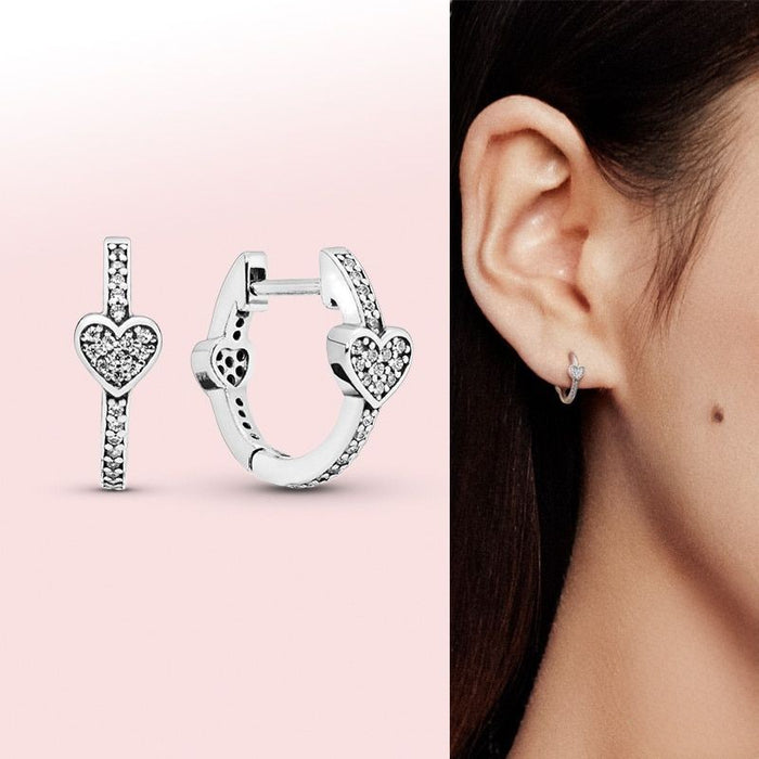 Silver Charms Earrings For Women