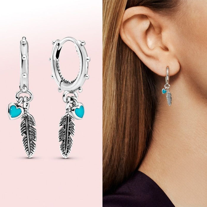 Silver Charms Earrings For Women