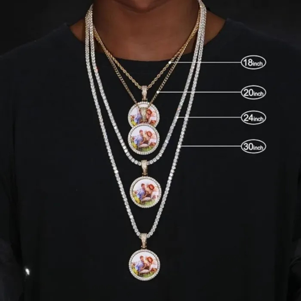 Custom Photo Pendant Necklace