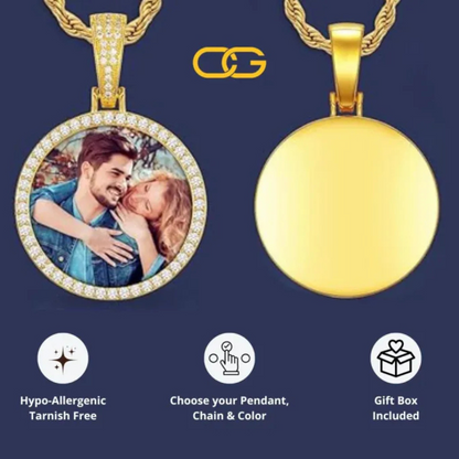 Custom Photo Pendant Necklace