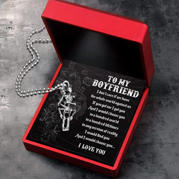Couple Necklace With Box