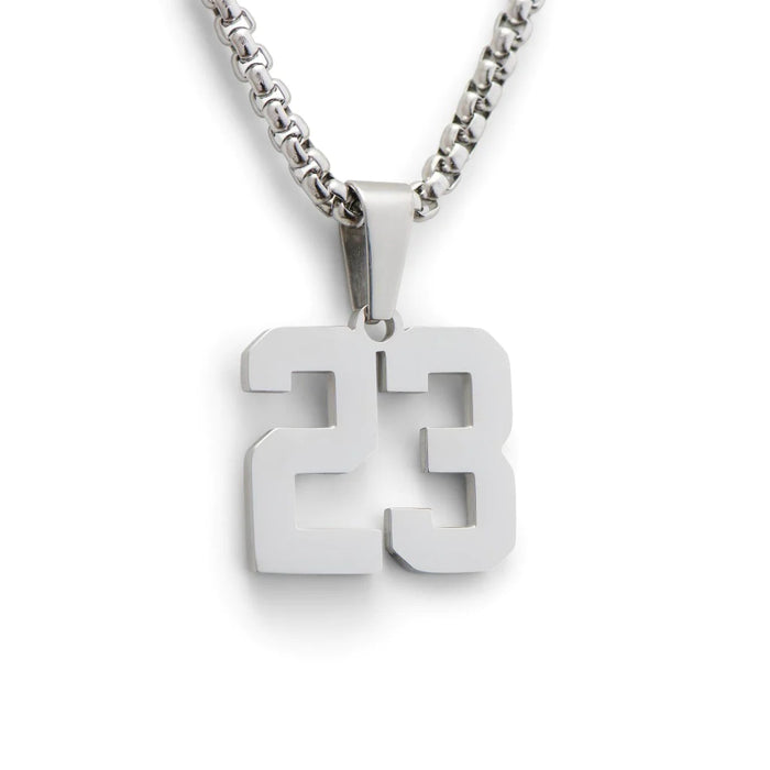 Custom Number Pendant