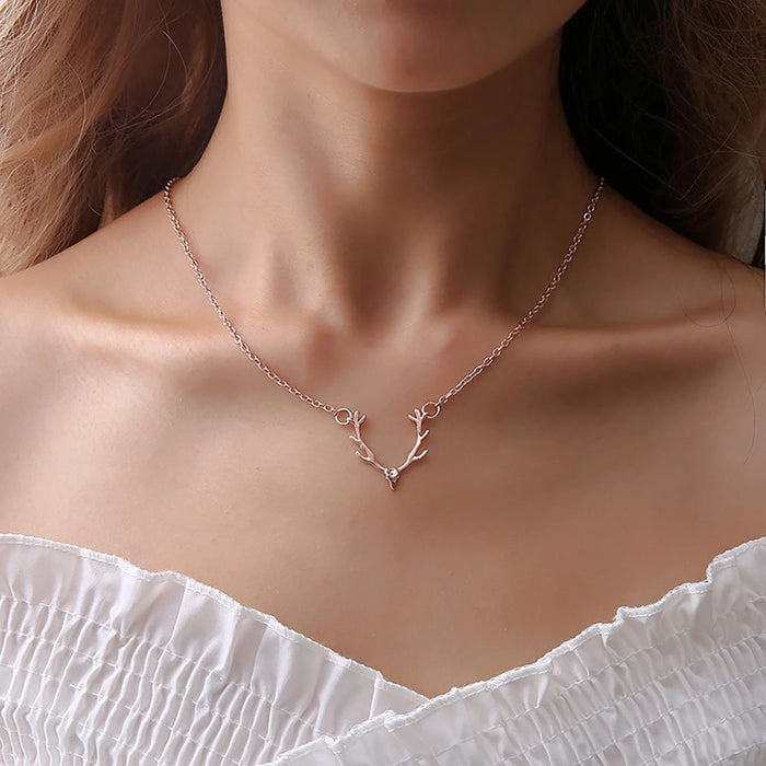 Elegant Necklace With Gift Box