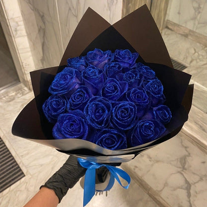 Glitter Rose Bunch For Prom