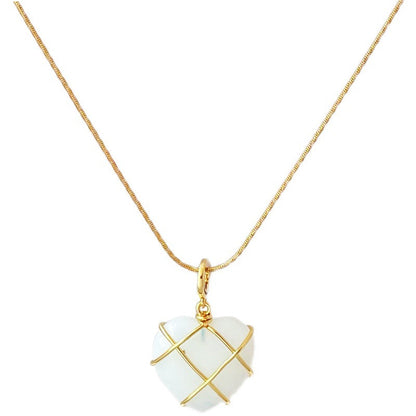 Celestial Moonstone Pendant Necklace