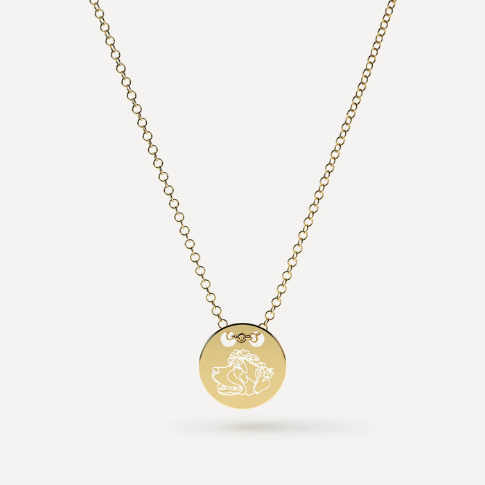 Round Custom Necklace