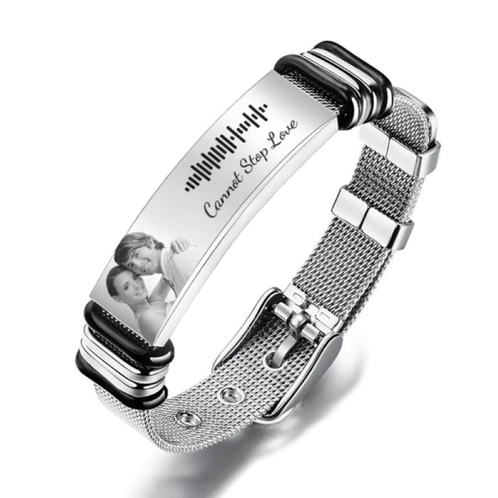 Customized Stainless Steel Bracelet