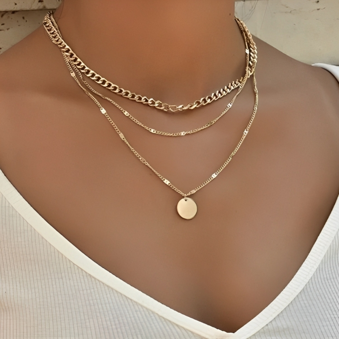 Vintage Layer Chain Necklace