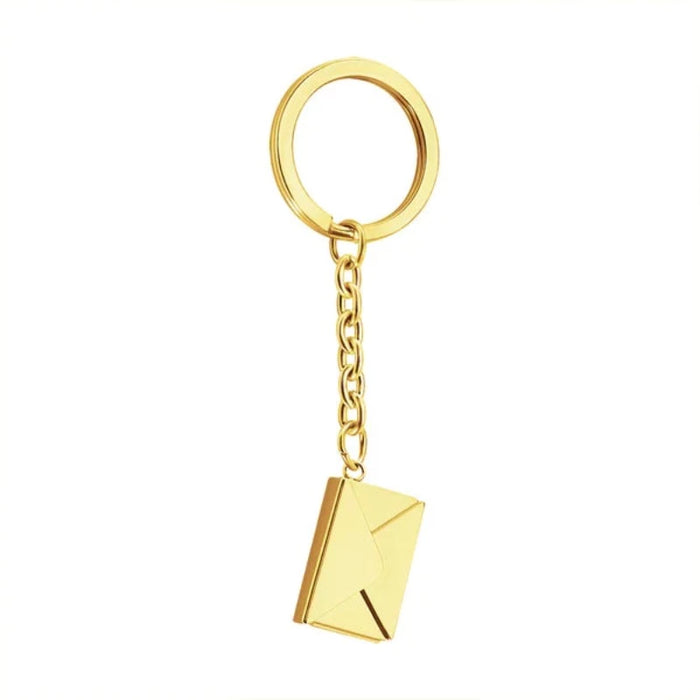 Personalized Envelope Keychain