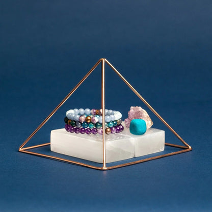 Copper Charging Pyramid For Energy Amplification