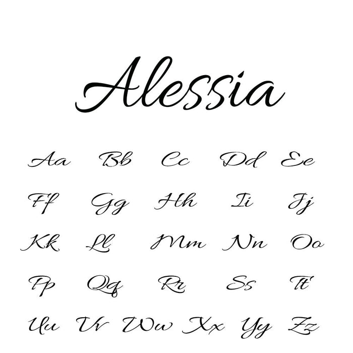 Customised Double Name Rings