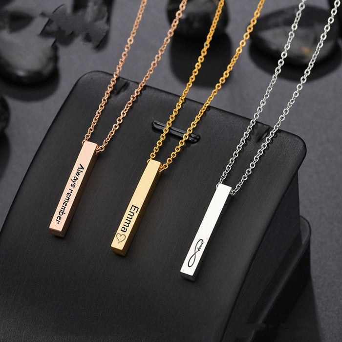 Personalized Necklace Bar