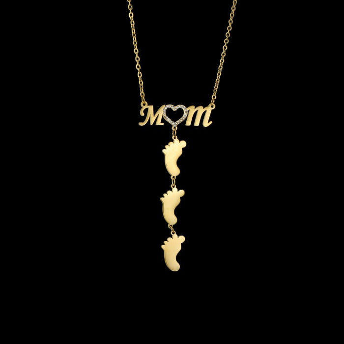 Personalized Engrave Zircon Necklace