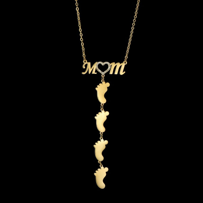 Personalized Engrave Zircon Necklace