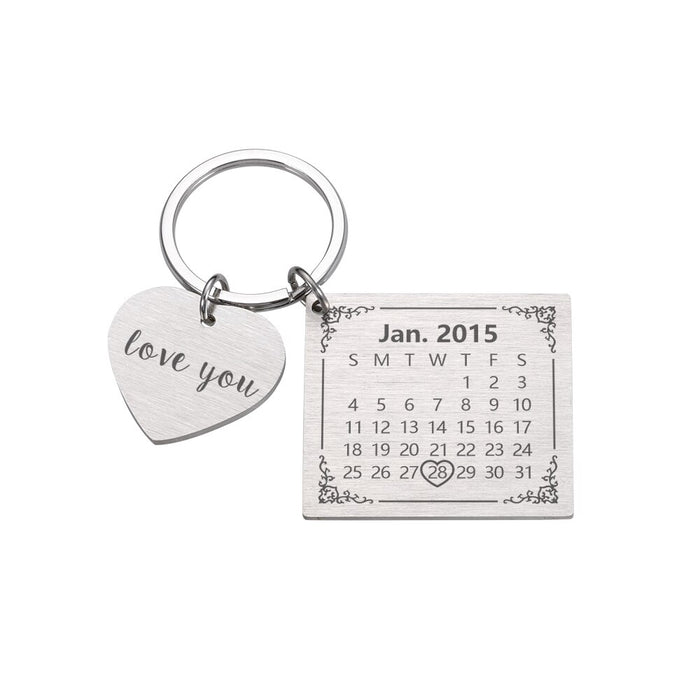 Personalized Custom Key Chain Ring