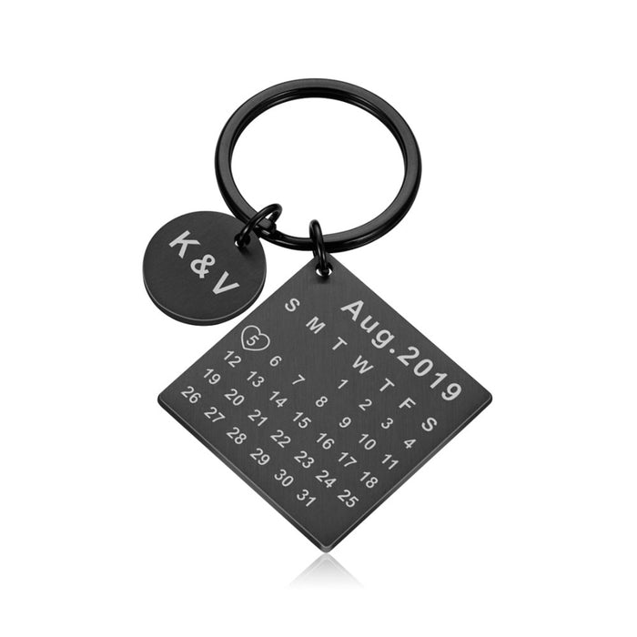 Personalized Custom Key Chain Ring