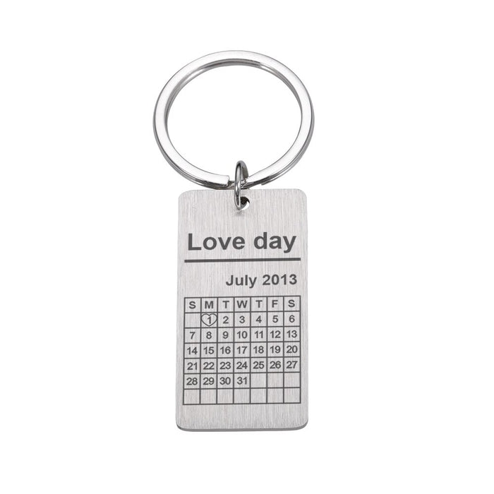 Personalized Custom Key Chain Ring