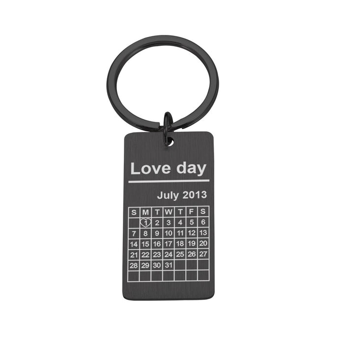 Personalized Custom Key Chain Ring