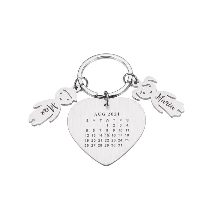 Personalized Custom Key Chain Ring