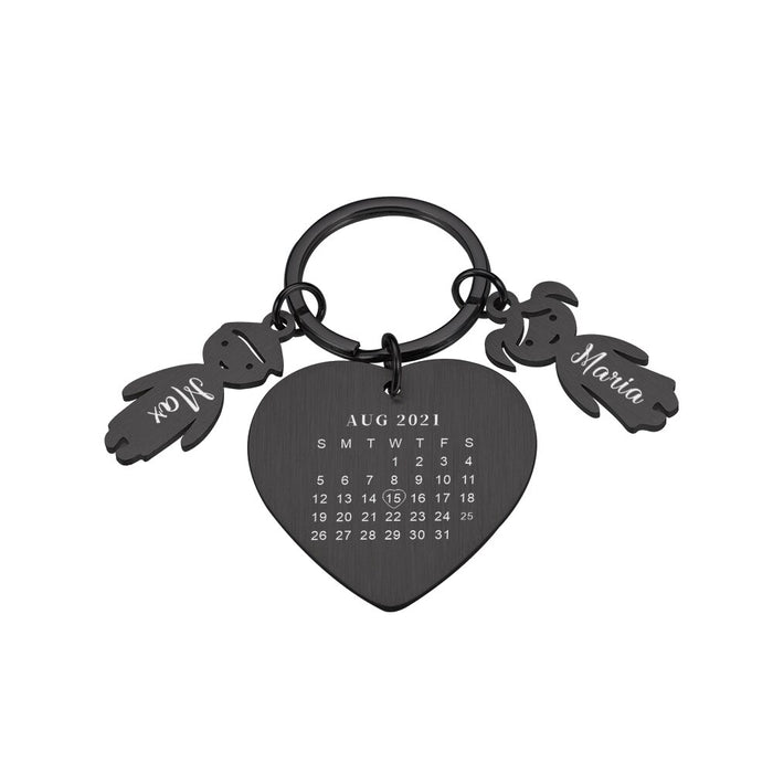 Personalized Custom Key Chain Ring