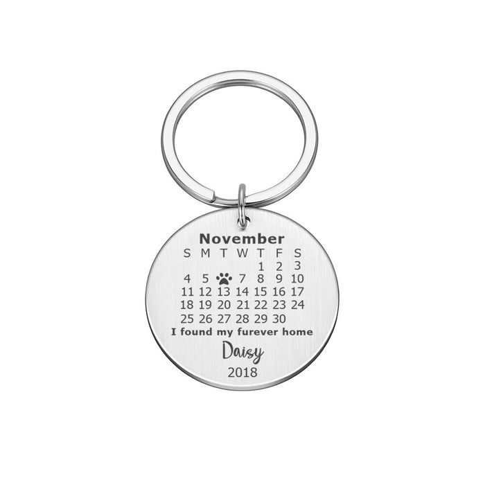 Personalized Custom Key Chain Ring