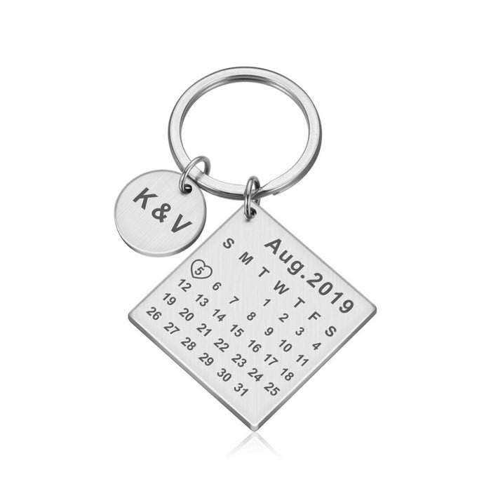 Personalized Custom Key Chain Ring