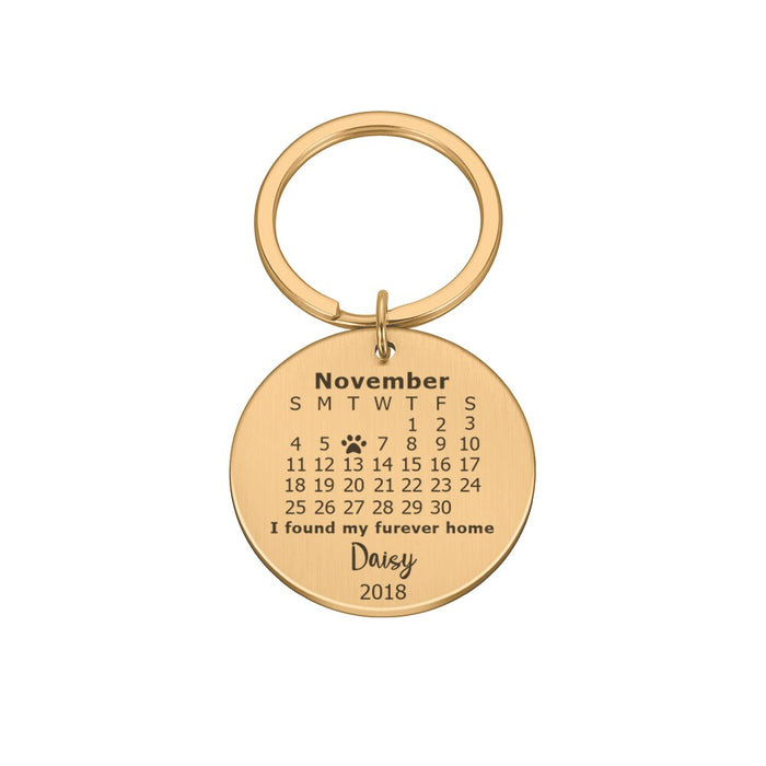 Personalized Custom Key Chain Ring