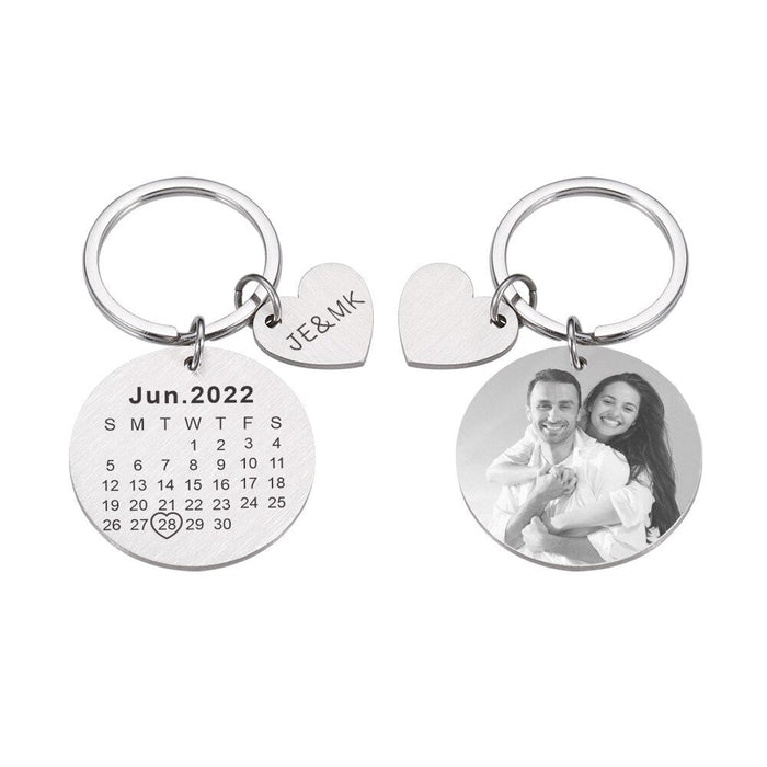 Personalized Custom Key Chain Ring