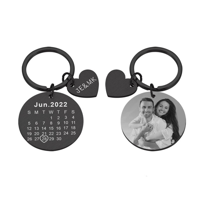 Personalized Custom Key Chain Ring