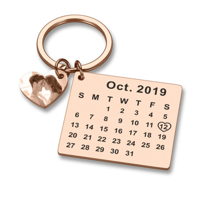 Personalized Custom Key Chain Ring