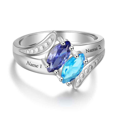 Personalized 925 Sterling Silver Promise Ring - Personalized Jewel