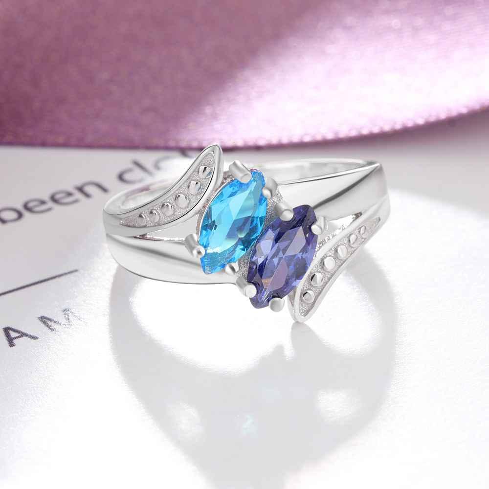 Personalized 925 Sterling Silver Promise Ring - Personalized Jewel