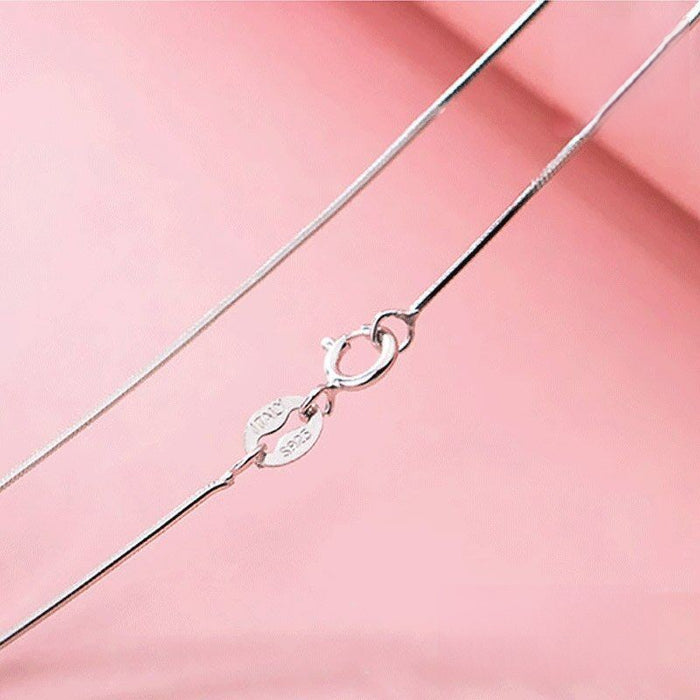 Sterling Silver Chain Necklace