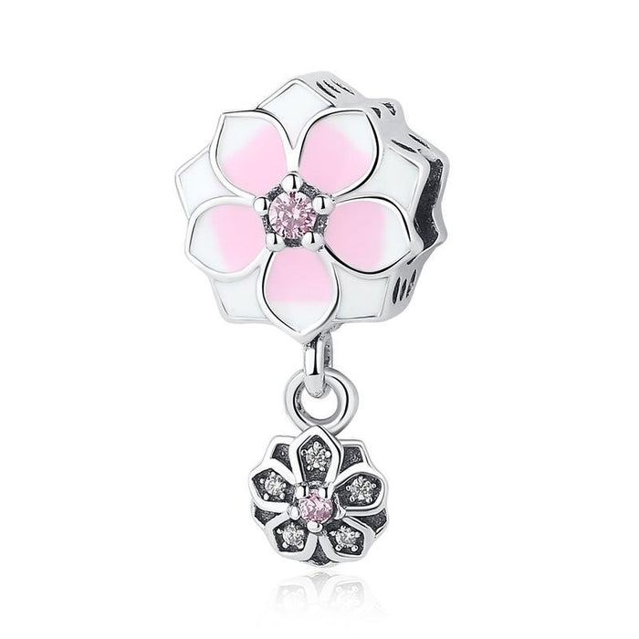 Sterling Silver Charms Fit DIY Women's Jewelry