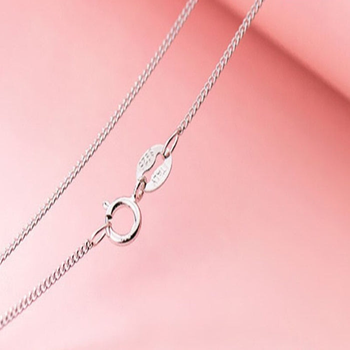 Sterling Silver Chain Necklace