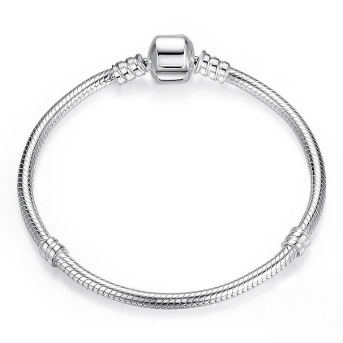 Sterling Silver Shiny Bracelets