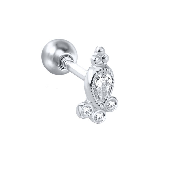 Sterling Silver Helix Earrings For Women