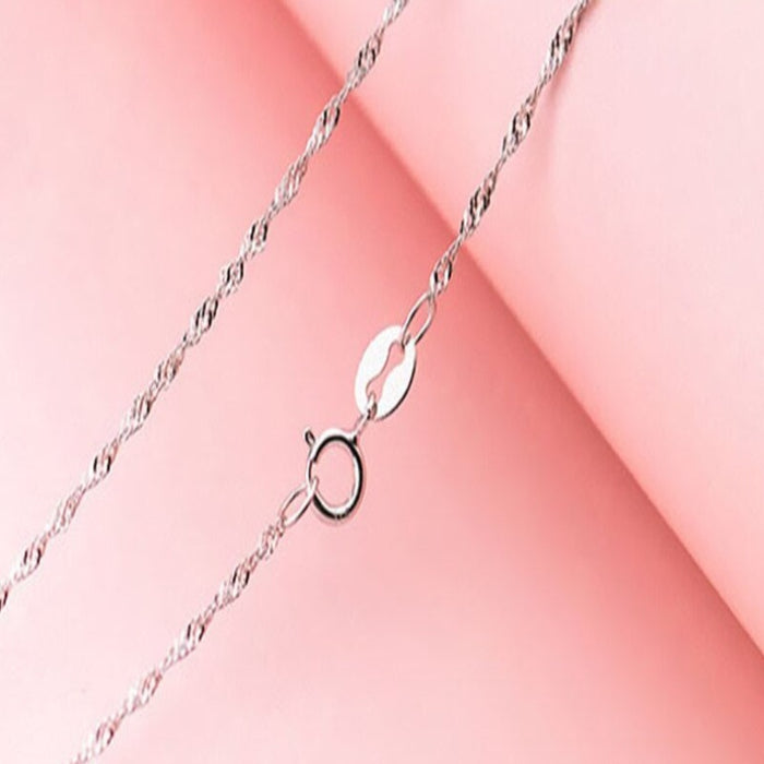 Sterling Silver Chain Necklace