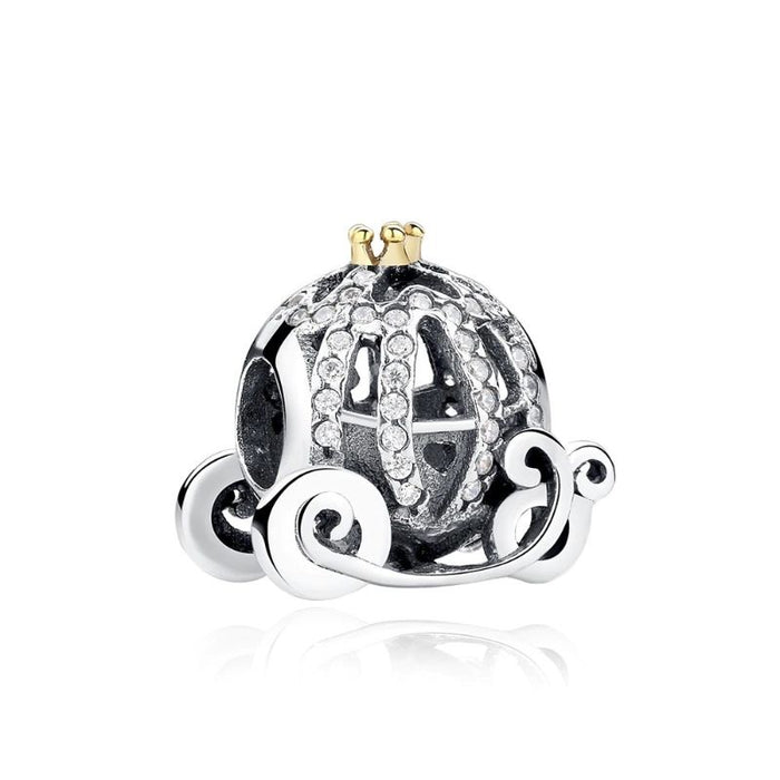 Sterling Silver Bead Charm For Women & Girls