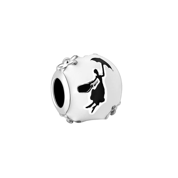 Sterling Silver Bead Charm For Women & Girls