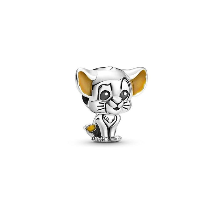 Sterling Silver Classic Cartoon Movie Charm For Women