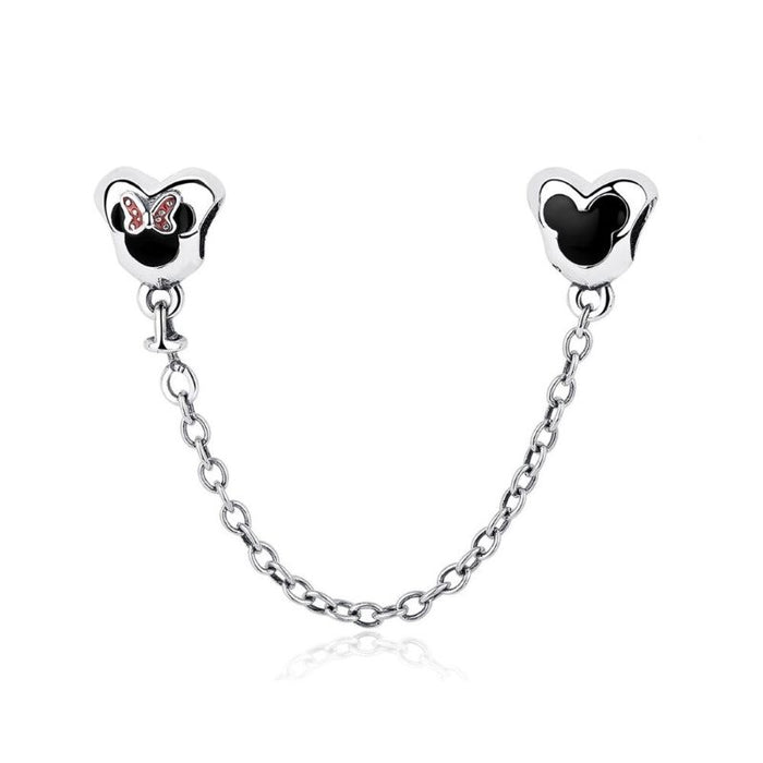 Sterling Silver Classic Cartoon Movie Charm For Women