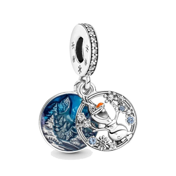 Sterling Silver Bead Charm For Women & Girls