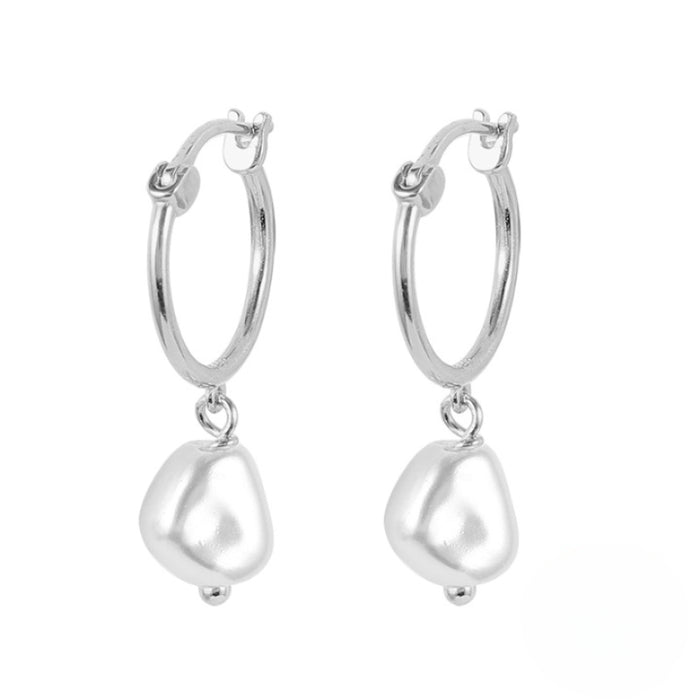 Pearl Pendant Earrings For Women