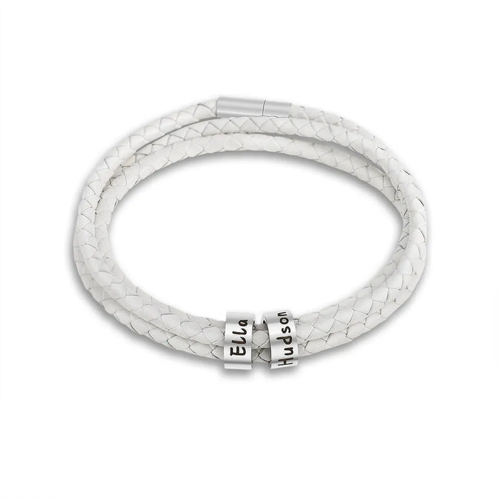 Bracelet With Fifteen Small Custom Beads