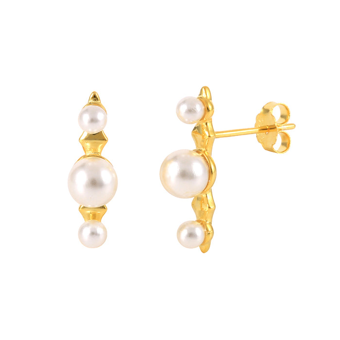 Pearl Pendant Earrings For Women